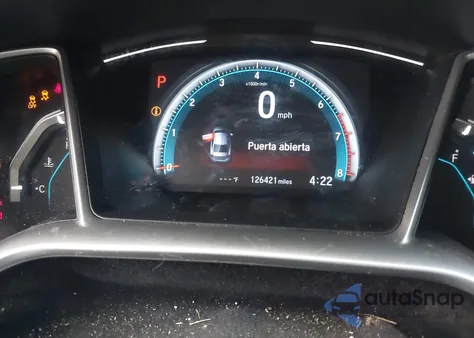 2018 Honda Civic Ex-T from USA, damaged, VIN JHMFC1F37JX032279